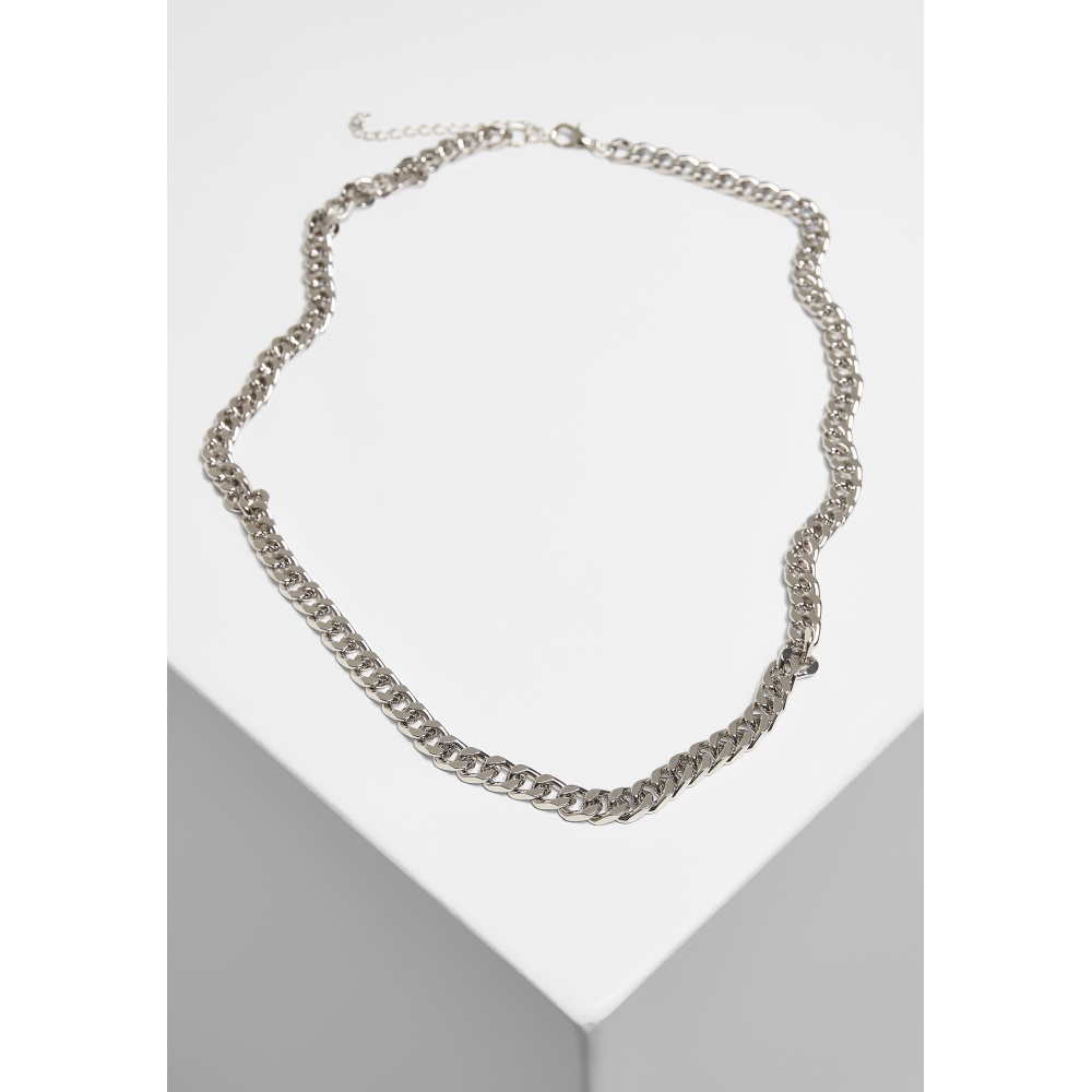 Urban Classics - Long Basic Chain Collier - Couleur argent